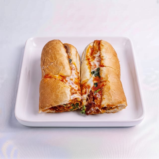 Chicken Parmigiana Panini.