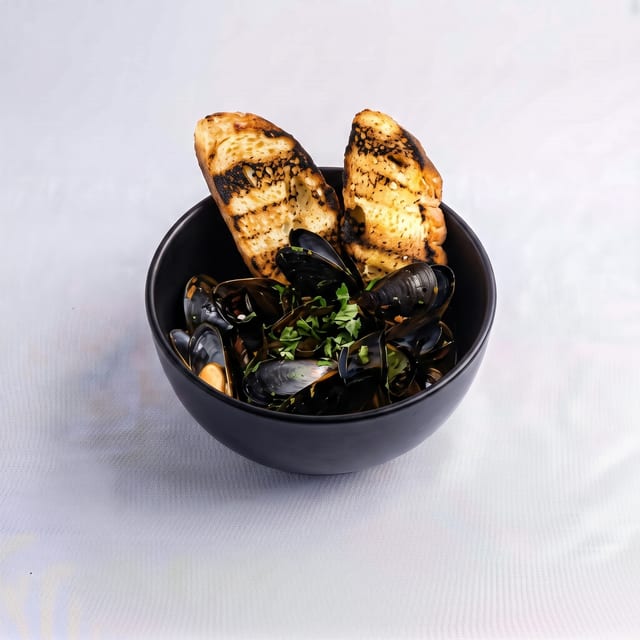 Mussels.
