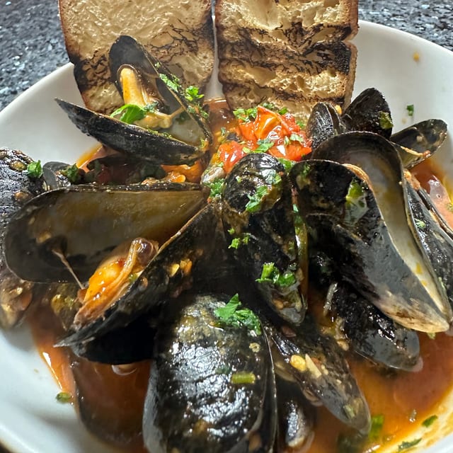 Mussels.