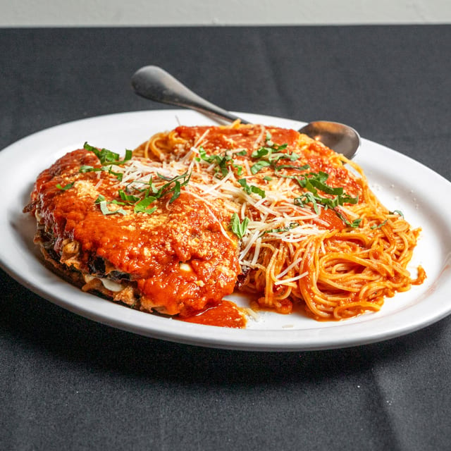Chicken Parmigiana.